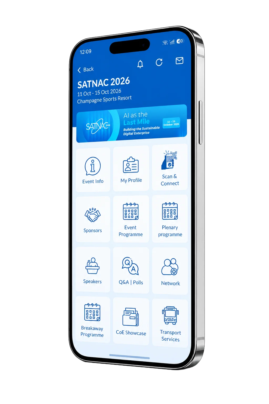 SATNAC Conference App